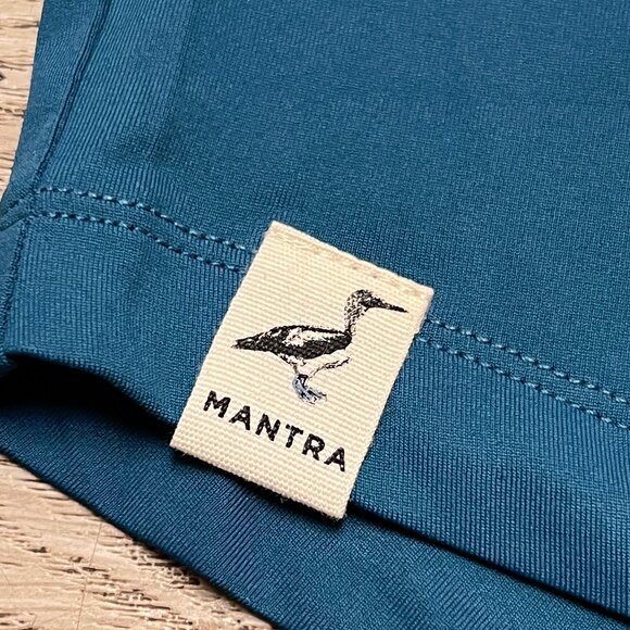 Mantra Polo Shirt Large Long Sleeve Pacific Blue Catalyst Performance Golf NEW - Picture 3 of 12